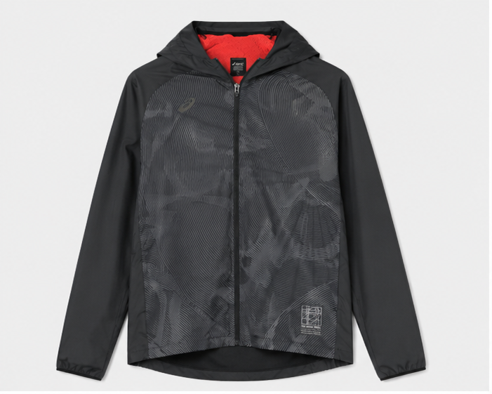 ASICS Asia Exclusive Fleece-Lined Black Woven Tracksuit