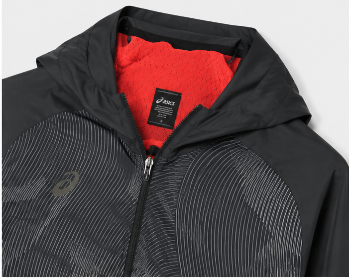 ASICS Asia Exclusive Fleece-Lined Black Woven Tracksuit