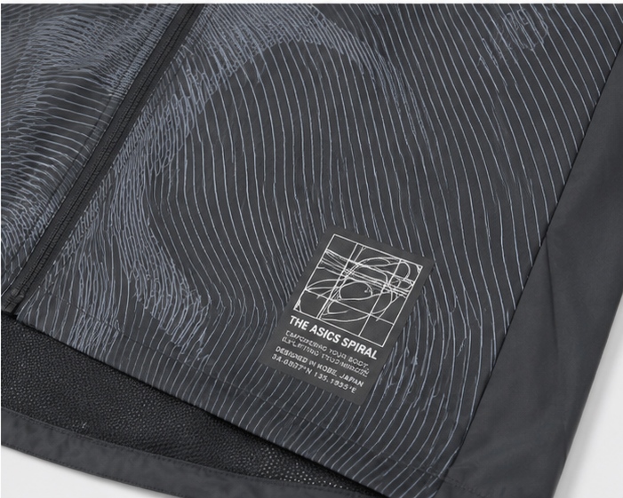 ASICS Asia Exclusive Fleece-Lined Black Woven Tracksuit (No Hood)