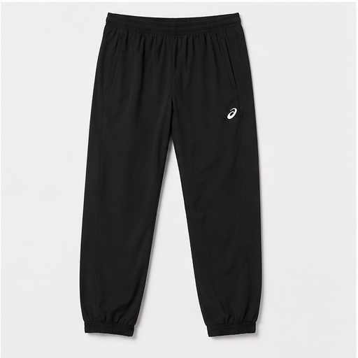 ASICS Asia Exclusive Fleece-Lined Black Woven Tracksuit (No Hood)